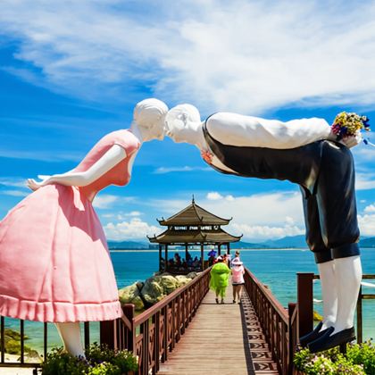 三亚蜈支洲岛一日游丨可选小团+含接送+门船票丨可选环岛电瓶车