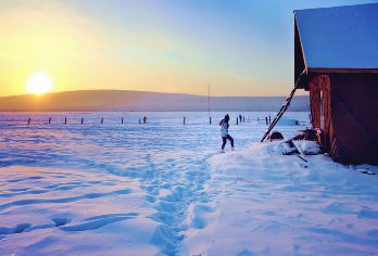 从漠河出发：北极圣诞滑雪+北极村冰雪乐园包车一日游【不用拼车，专享包车自由出行!】