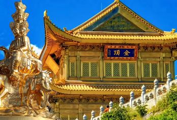 成都峨眉山一日游【全景私家团含门票+专车接送包车+专业讲解】【独立私家团，行程自由灵活，成都三环内+峨眉市区专车接送，方便又舒适自在】