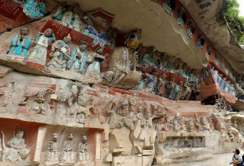 8人小团 纯玩重庆大足石刻宝顶山+北山+博物馆含3场人工讲解【宝顶山含讲解+北山石刻含讲解+大足博物馆含讲解】