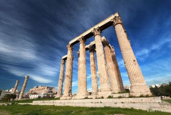 雅典卫城+宪法广场+国立花园+哈德良+宙斯神殿-中文地陪【历史文化经典线｜中文向导地陪徒步｜市区酒店上门集合｜行程可调｜景点可定制】