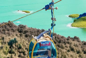 千岛湖休闲游艇+巨网捕鱼+天屿观景台一日游 纯玩零套路【1.品质保证 ：纯玩团，不进任何购物店，全程高速舒适无忧，真正的做到享受旅游而非忍受旅游。】