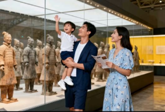 【推销退一赔三】兵马俑+丽山园+华清宫+驼铃传奇一日游【三环内上门接，省去集合的烦恼】