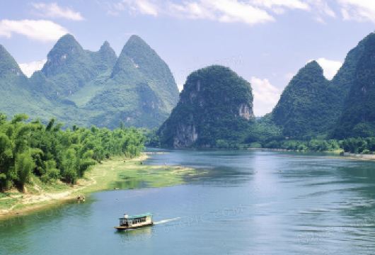 从桂林市出发：十里画廊+遇龙河竹筏+兴坪古镇包车一日游【10小时包车足够深度游玩！】