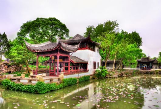 苏州狮子林+拙政园+寒山寺+虎丘+山塘街一日游【纯玩优选】【精选苏州5A景区，世界文化遗产，深度了解苏州园林！】