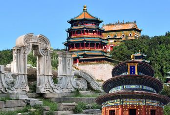 北京天坛+颐和园+圆明园一日活动【含天坛联票 导游讲解服务】【含门票+导游+大巴】