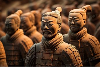 兵马俑＋秦始皇丽山园拼团半日游【往返大巴/导游讲解/赠耳麦】【提供市区二环内或指定地点上门接早服务，如上午8点左右开始接，方便游客出行，节省时间和精力。】