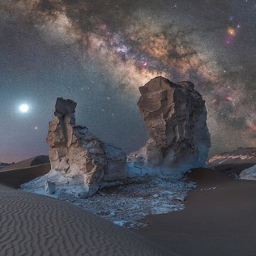 黑白沙漠水晶山观星+国家公园+往返接送