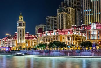 天津古文化街+瓷房子+张学良故居+五大道+意大利风情区夜景游【包含行程全部门票、无任何自费、无隐形消费、无购物店！】