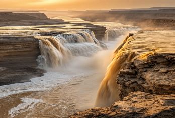 陕西黄河壶口瀑布一日游【三环内上门接+可选陆地头等舱】【[豪华大巴]：可选陆地头等舱，宽大豪华车型2+1布局，行程更舒适！】