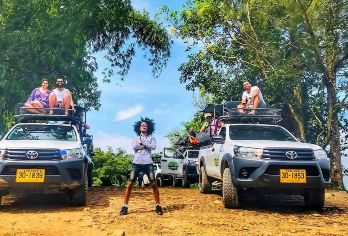 苏梅岛丛林越野车环岛+网红悬崖餐厅+皮划艇一日游 纳芒瀑布【高性能4x4越野车，越野环岛，浏览苏梅风光】