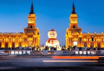 哈尔滨市游+虎林园一日游【哈尔滨起止，2人起订，私家团】【私家团，一家一团】