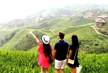 桂林龙脊梯田一日游【8人精品小团/私家团包车游/大巴团可选】【安心出行2-8人精品小团/私家团包车游，让您舒心出游体验梯田美景】
