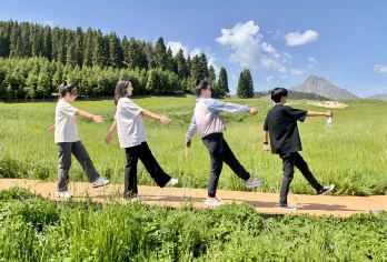 独库公路+唐布拉百里画廊一日游/6人小团1人起发/免费接送【精致6人小团，保证全程无购物纯玩；使您有更多的时间游览景点；全程旅游险为您保驾护航，让您舒心、放心。】