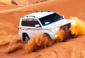 迪拜沙漠保护区一日游【DTT营地网红营地晚餐+表演+骑骆驼】【[中文服务]当地大型地接社，专业司机，安排中文在线客服全程衔接】