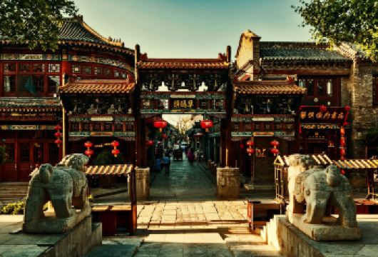 淄博周村古商城含通票+金牌导游1.5H精讲+蓝牙耳机【金牌导游，讲述传奇故事】