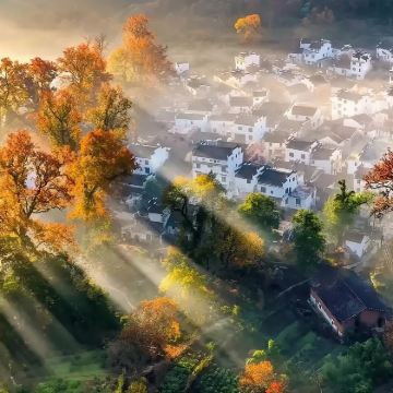 婺源风景区北线一日【思溪延村 彩虹桥 灵岩洞 严田】