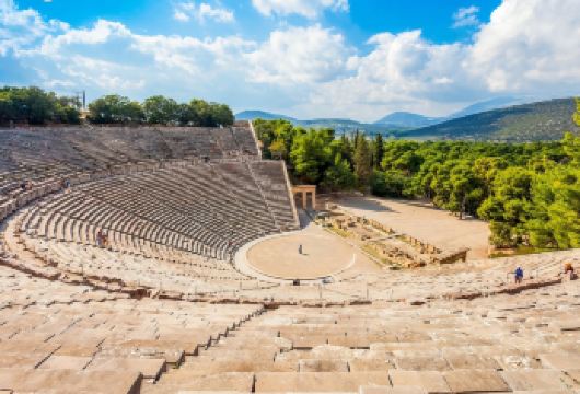 希腊伯罗奔尼撒 科林斯运河+埃皮达鲁斯剧场+纳夫普利翁一日游【中文专业司导全程服务、私家团 包车游、灵活度高、景点丰富且不累。全程无购物。希腊人的后花园 经典线路】