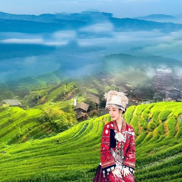 桂林龙脊梯田+金坑梯田+金佛顶+黄洛红瑶寨（8人团）