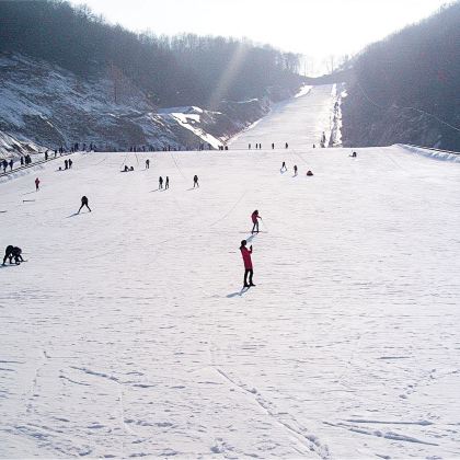 天龙池滑雪世界1日游【高山品质滑雪，含车+不限时雪票+雪具】