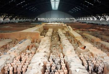 兵马俑票含拼团讲解+复活的军团演出+官方出票+赠豪华汉服妆造【官方出票，天天有票】