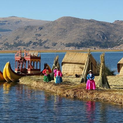 秘鲁 普诺的的喀喀湖之旅（乌罗斯、塔奎莱群岛）