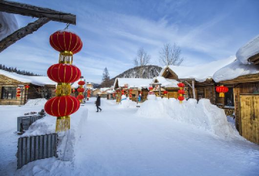 黑龙江牡丹江中国雪乡一日游【班车惠民特卖|半自由行|小拼团】【无强迫消费，无购物。半自由行。自己选择喜欢的住所和餐食。雪乡散团，可以自由玩耍。】