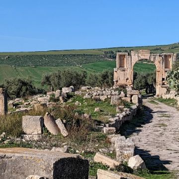 突尼斯 杜加古城 中/英文专车之旅