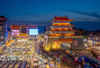 一朝步入画卷 一日梦回千年/八朝古都/开封日游私人订制/Y【清明上河园+铁塔公园+鼓楼夜市一日游/可私人订制日游/Y】