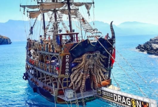 费特希耶土耳其死海一日游|海盗船跳岛游|船上泡泡浴party【[轻松旅程]：船上充足自由玩乐时间，拍照发朋友圈不误时间】