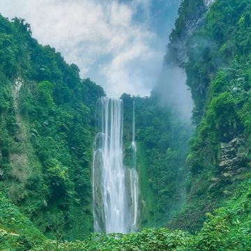 通灵大峡谷包车一日游【南宁出发上门接送 纯玩无购物】