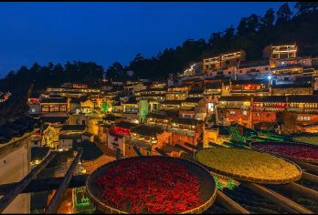 【黄山出发】婺源篁岭一日游·含门票+往返索道【全程导游服务，纯玩无购物。】