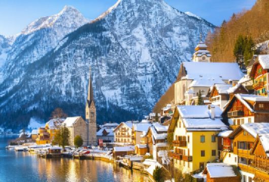 奥地利维也纳出发 哈尔施塔特+萨尔茨堡一日游【一天游览奥地利两个精华小镇：哈尔施塔特+萨尔茨堡】