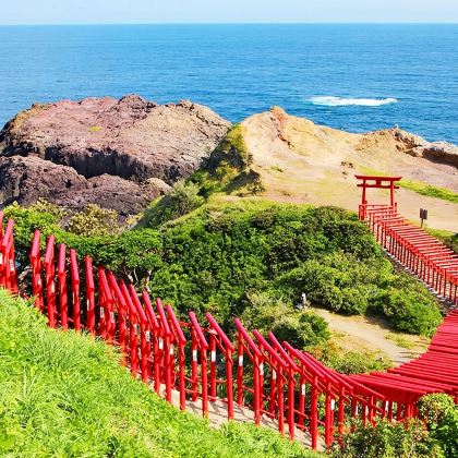 日本北九州唐户市场＆角岛大桥＆元乃隅神社一日游