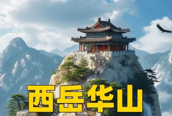 陕西华山一日游【二环内接早，赠送登山手套，索道多套餐可选】【二环内酒店可接，方便出行】