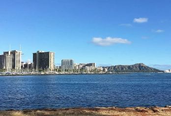 美国夏威夷东岸小环岛游 【专业中文导游】【参观知名的景点钻石头山、恐龙湾、喷水口、大风口等！】