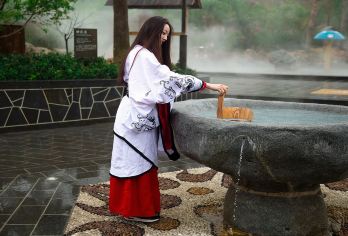 洪湖悦兮半岛温泉一日游【不散拼·可接公司团建定制游】【泡个好温泉，治愈寒冬，悦兮半岛温泉，水温高水量大水质好，特色泡池硫酸钠护肤泉，汤泉水万密斋古法养生】