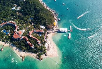 【错峰出游】三亚蜈支洲岛一日游•大团定点接送•上岛自由活动【[全区域接送]三亚市区、三亚湾、大东海、亚龙湾、海棠湾均可接送，超出接送范围可在最近集合点上车。】