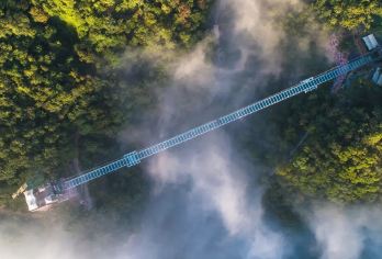 【广东省出发】清远古龙峡漂流+古龙峡云天玻霸+古龙峡大瀑布群【[上门接送，精致小团]】