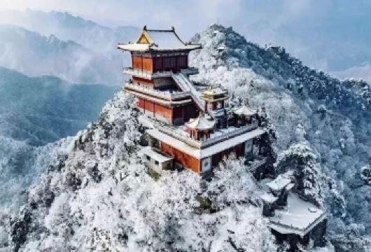 陕西西安终南山南五台景区一日游【如梦如幻浮云和雾凇】2人起订【西安市三环内接早，2位起订，小车出行，精致小团天天发】