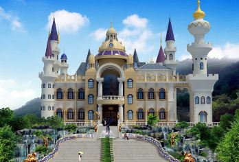 东莞龙凤山庄影视度假村亲子学生1日游【写生赏花+机动项目】【亲子学生赏花研学好去处】