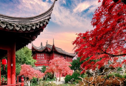 苏州拙政园+寒山寺+七里山塘一日游【精选景点ღ纯玩无购物】【紧跟潮流，网红老街+热门影视剧取景地，拍照片停不下来，做朋友圈的亮点。】