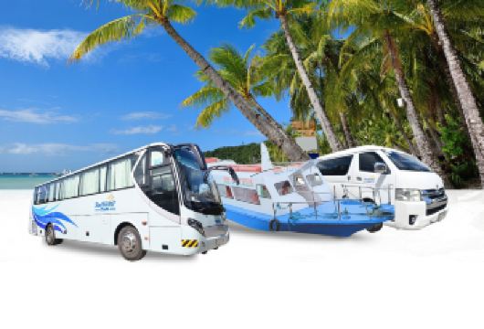 长滩岛接送（经济舱）- 卡提克兰机场【体验从卡提克兰机场到长滩岛酒店的无缝共享交通服务，包括陆路和水上交通 乘坐空调车辆和经 DOT 认证的船只，并由专业友好的工作人员陪同 通过协调时间表节省时间，*大限度地减少等待时间，让您顺利、无忧地抵达目的地】