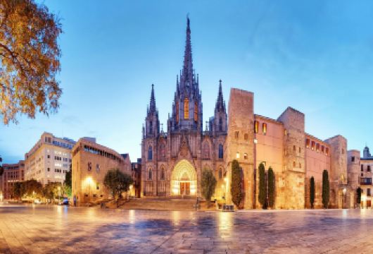 市区一日游＋景点可选＋地陪＋一家一团【漫步千年哥特区，打卡巴塞罗那大教堂，逛皇家广场品百年市集烟火，一日解锁巴塞罗那】