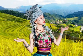 桂林龙脊梯田+金坑梯田+黄洛红瑶寨一日游【8人小团/私家团】【力荐精品小团及私家独立团：5大服务承诺，做不到我们就赔，醉高可赔付1000元/人。】