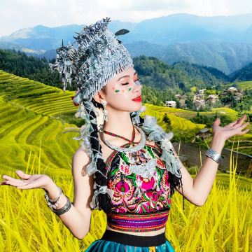 桂林龙脊梯田+金坑梯田+黄洛红瑶寨一日游【8人小团/包团】