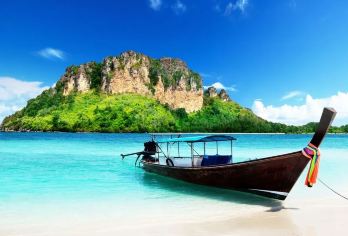 甲米出发拼团：红岛一日游|拉丁岛+帕别岛|可选长尾船/快艇【经典甲米跳岛行程，亲子出游，水清沙幼船程短，风浅浪缓FUN肆嗨】