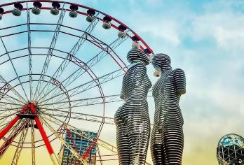 巴统：佩特拉堡垒+阿尔戈号缆车+圣母主教座堂+阿扎尔博物馆【适合夏天游玩，充分感受黑海海滨美景和历史文化。】