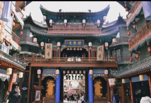 袁家村赶大集一日游【闹新春/吃美食/办年货/吃杀猪菜】【走进袁家村，品味舌尖上的美食诱惑】