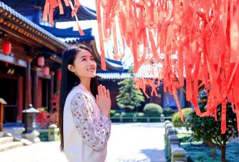 山西五台山一日游丨罗睺寺+五爷庙+殊像寺丨含导游+门票+餐【踏临佛国圣地，体味佛教文化，汲取佛家真谛，洗净一身铅华。】